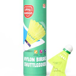 Play Nation Nylon Shuttle Pack of 6 - Yellow-26