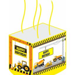 Untumble Construction Theme Pinata for Birthday Celebrations Box Shaped Party Pinata to Fill Chocolates- Multicolor-picture-20
