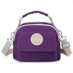 Storite Women's Stylish Small Lightweight Sling Crossbody Shoulder Bag, Portable Handbag Bag With Inner Padded Pocket & Adjustable Strap (Deep Purple,21x10x17cm)-image-48
