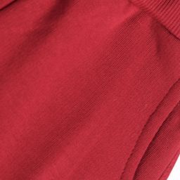 Zero Knit Full Length Solid Color Fleece & Woollen Bottom - Red image 3