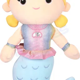 Blue Mermaid 50 cm Soft Stuffed Plush Toy for Kids Girls Birthday Gifts - 50 cm-26