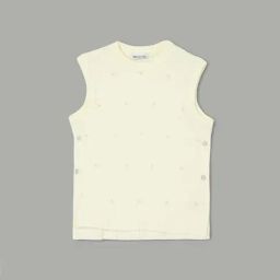 Fame Forever by Lifestyle Kids Off White Embellished Regular Fit Sweater-image-97