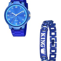Miss Perfect Unisex Printed Dial & Bracelet Style Straps Analogue Watch AC170-picture-9