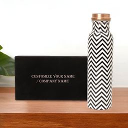 INTERNATIONAL GIFT Multicoloured Single Copper Solid Water Bottle-image-27