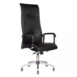 HUMAN METHOD ACCORD Series Office Chair Premium Leatherette Ergonomic High Back with Integrated Lumbar Support Black, HMCC01-SP01-image-12