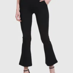 Global Republic Black Bootcut Trousers-image-57
