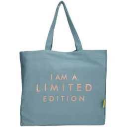 Forever 21 Blue Medium Tote Handbag-image-55