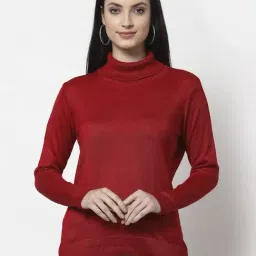 Club York Red Regular Fit Pullover-6