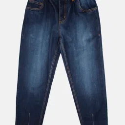 Kiddopanti Kids Blue Solid Jeans-picture-42