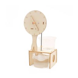 DIY Water Drop Clock STEM Kit Wooden Puzzle Pack STEM Toy Science Education Set with Robotic Project Perfect for School Project - RS6231DIY Water Drop Clock STEM Kit Wooden Puzzle Pack STEM Toy Science Education Set with Robotic Project Perfect for School Project - RS6231 image 1