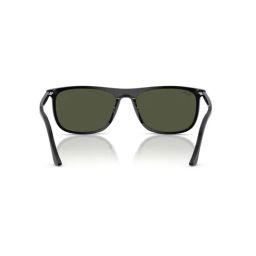 Ray-Ban Core Light Green UV Protection Rectangular Unisex Sunglasses image 5