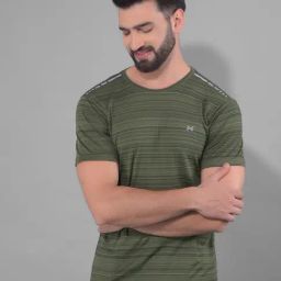 Force NXT Green Regular Fit Sports T-Shirt-image-37