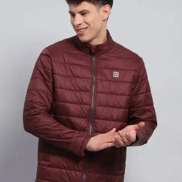Rock.it by Monte Carlo Mens Solid Regular Fit Mock Neck Full Sleeve Jacket With Zipper Closure-picture-42