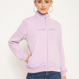 MADAME Lilac Embroidered Sweatshirt-15