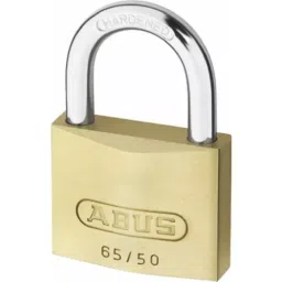 ABUS Key Weatherproof Brass Steel Padlock Keyed Alike 6 mm Shackle 65 mm Body, 65/50 KA6501-picture-10