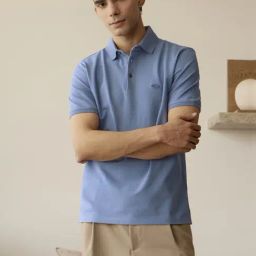 Andamen Blue Regular Fit Polo T-Shirt-image-41