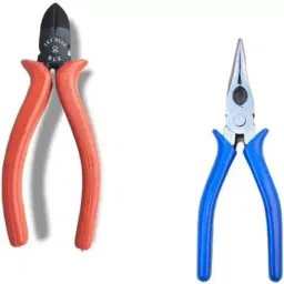 Sky Blue Sbe_Plier_0643 Diagonal Plier 7.8 inch Set of 2 Pcs-picture-20