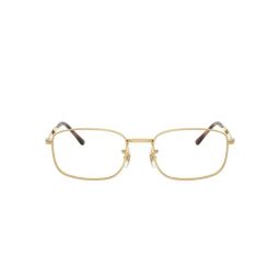 Ray-Ban Core Gold Rectangular Unisex Eye Frames image 3