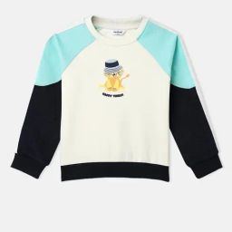 Nauti Nati Boys White Graphic Regular Fit Sweatshirt-picture-21