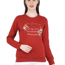 Monte Carlo Red Printed Sweatshirt image 1
