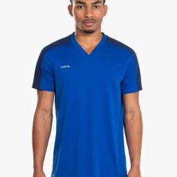 KIPSTA By Decathlon Men Blue Regular Fit T-Shirt-image-24
