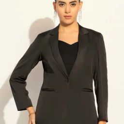 Powersutra Brown Plain Blazer-picture-30