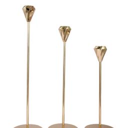 Tayhaa Gold Others Abstract Candle Holder-image-45