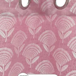Bianca TREMEZZO Pink Faux Silk 5 Ft. Window Curtain - Set of 2 image 4