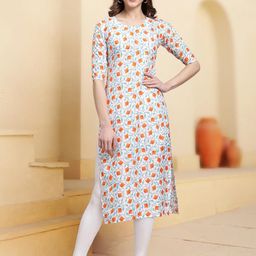 Ethnic basket Women Multicoloured Kurtas-picture-17