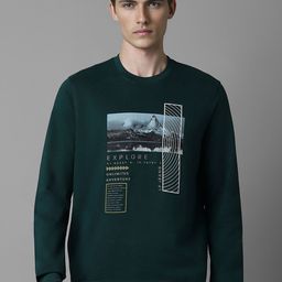 Louis Philippe Jeans Graphic Printed Round Neck Cotton Pullover Sweatshirt-picture-14
