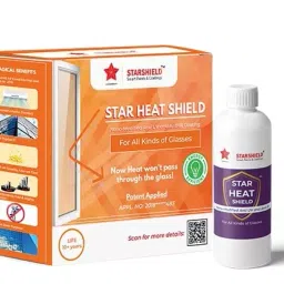 Starshield 930 ml Star Heat Shield DIY KIT (Transparent) Heat Protection Paint for All Kind of Glasses, Windows and Building Glass-image-31