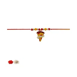 FURE Pizza Slice Rakhi (Roli Chawal included)-image-44