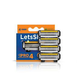 LetsShave Pack of 4 Razor Blades-image-1