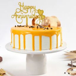 Anniversary Special Butterscotch Cake (500 Gm)-image-58