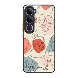 QRIOH Conversational Printed Vivo Y300 5G Back Case Mobile Accessories-image-26