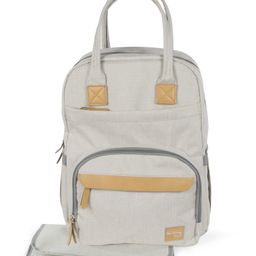 Walking Mum Baby Nature Sand Diaper Changing Bagpack - White-image-26