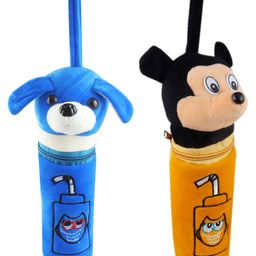 SS Impex Bottle cover Mickey Dog Baby Classic Bottle Cover Pack of 2 - Blue Yellow-23
