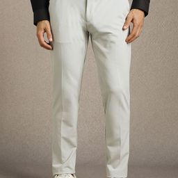 Louis Philippe Men Slim Fit Regular Trousers-picture-26