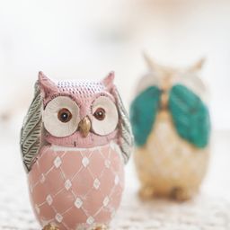 Chumbak Set Of 3 Enlightened Owls Showpieces image 2