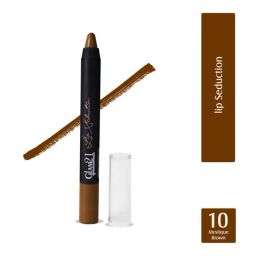 Glam21 Lip Seduction Crayon Lipstick 10 Mystique Brown - 2.8 gm-43