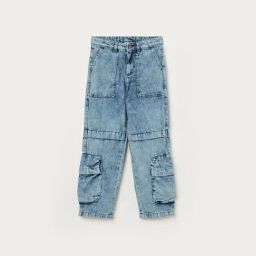 Fame Forever by Lifestyle Boys Blue Cotton Jeans-picture-31