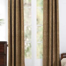 Maspar Yellow Viscose Door Curtain - Set of 2-picture-18