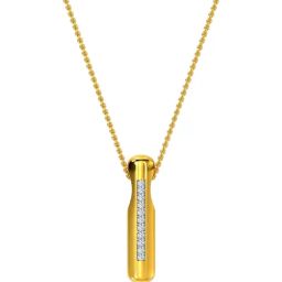 Kisna Diamond & Gold Jewellery 14k Colter Pendant-picture-22