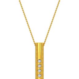 Kisna Diamond & Gold Jewellery 18k Amiri Pendant-image-1