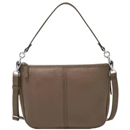 Fossil Jolie Grey Solid Medium Sling Handbag-image-32