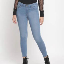 Belliskey Light Blue Skinny Fit Jeans-image-56
