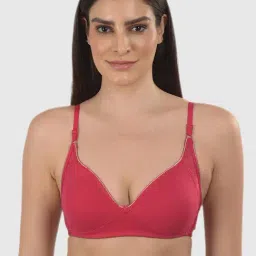 mod & shy Pink Solid Non-padded Bra-picture-32