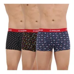 Dollar Bigboss Assorted Printed Trunks - Pack of 3-picture-6