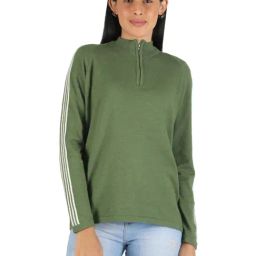 Monte Carlo Green Full Sleeves Pullover-image-15