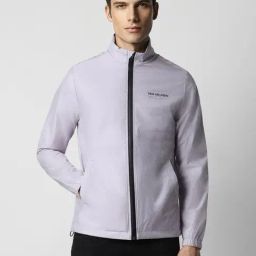 Van Heusen Purple Regular Fit Jacket-image-8